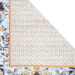 Status Yellow & White Printed Rectangular Super Vintage Persian Floor Runner image 2