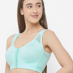 SOIE Front Closure Full Coverage Non Padded Non Wired Posture Correction Bra image 4