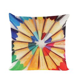 CDI Multicoloured Set of 5 Abstract Square Cushion Covers image 3
