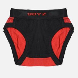 TINY HUG Infant Boys Pack Of 3 Assorted Basic Briefs image 3