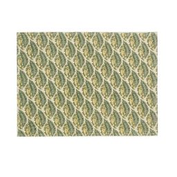 Saral Home Set of 6 Green & Yellow Printed Rectangular Table Placements image 2