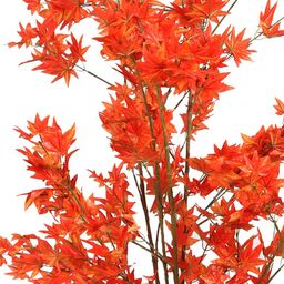 PolliNation Orange Artificial Maple Plant Without Pot image 2