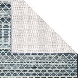 Status Grey & Green Printed Rectangular Bed Runner image 3