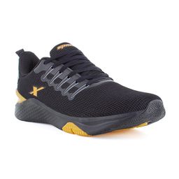 Sparx Men Black Mesh Running Non-Marking Shoes-6