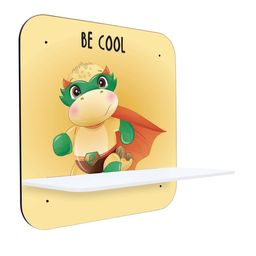 RANDOM Mustard & Green MDF Basic Wall Shelf image 4