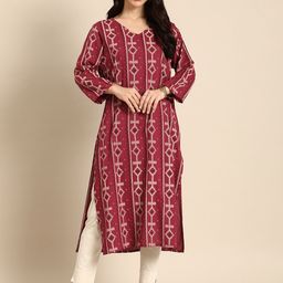 Anouk Ethnic Motifs Printed Kurta image 5