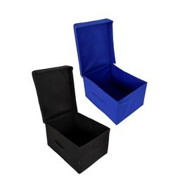 Kuber Industries Set Of 2 Disney Printed Foldable Saree Cover Storage Boxes With Lids image 5
