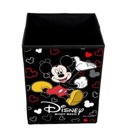 Kuber Industries Black & Red Disney Mickey Mouse Printed Multi-Utility Storage Box With Handles image 2