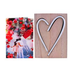 Archies Multicoloured Combo of LED Frame & Greeting Card image 5