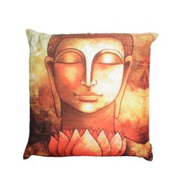 Soumya Rust Set of 2 Ethnic Motifs Square Cushion Covers image 3