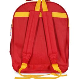 Kuber Industries Unisex Kids Red & Yellow Graphic Backpack image 4
