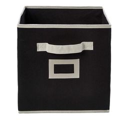 Kuber Industries Black Solid Large Foldable Storage Box With Handle image 5