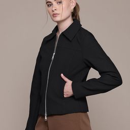 MANGO Tailored Jacket with Double Zip image 2
