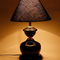 Devansh Blue Traditional Bedside Standard Table Lamp image 5