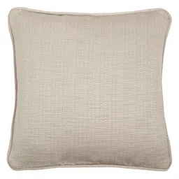 ROSARA HOME Cream-Coloured Set of 2 Square Cushion Covers image 2