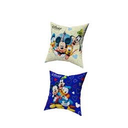 Kuber Industries Set Of 2 Both Side Disney Printed Reversible Cushions image 3