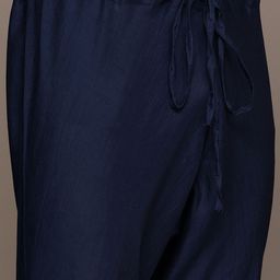 House of Pataudi Floral Printed Sequinned Jashn Kurta with Churidar & With Dupatta image 3