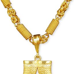 Jemeefly Gold-Plated Contemporary Pendants with Chains-24