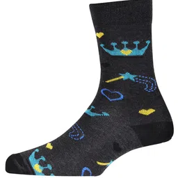 RC. ROYAL CLASS Kids Pack Of 5 Patterned Calf Length Socks image 5