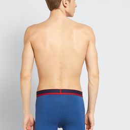 van heusen innerwear Van Heusen Men Solid Jaspe Textured Double Layer Gusset Trunks 70010 image 3
