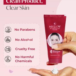 MEGLOW Set Of 5 Skin Brightening Cream With Vitamin E For Softening - 30 g image 2
