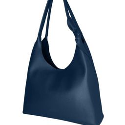 IMARS Textured Structured Hobo Bag with Bow Detail image 5