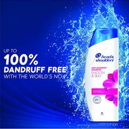 Head & Shoulders Unisex Smooth & Silky Shampoo 180 ml image 5