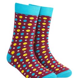 Dynamocks Unisex Pack Of 2 Multicoloured Patterned Fizzy Calf Length Socks image 4