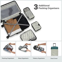 Assembly Stark Set Of 3 Textured Hard-Sided Trolley Bags image 5