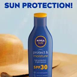 Nivea Sun Protect & Moisture SPF 30 Moisturising Sun Lotion 75 ml image 3