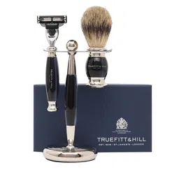 TRUEFITT & HILL Men Opal Edwardian Collection Mach-3 Razor & Shaving Brush-45