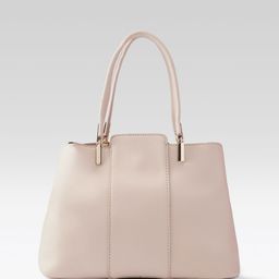 Mast & Harbour Textured Structured Handheld Bag with Tasselled image 3