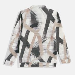 CAVIO Boys Abstract Printed Lightweight Jacket with Tshirt image 5