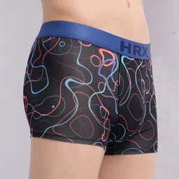 HRX by Hrithik Roshan Men Printed IntelliSoft Air Max Trunks image 3