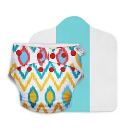 SuperBottoms Pack of 4 Reusable Cloth Sustainable Diaper Combo Freesize UNO- New Version image 3
