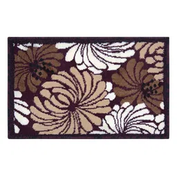 Carpet Galore Red & Brown 2 Pieces Floral Printed Water Resistant Doormats-image-15