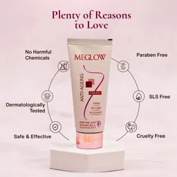 MEGLOW Anti Aging Cream With Cocoa Seed Butter - 30 g image 4