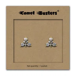 Comet Busters Contemporary Studs Non Piercing Ear Stickers-37