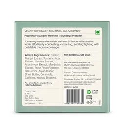 Forest Essentials Lightweight Som Rasa Velvet Concealer - Gulaab Pankh image 2