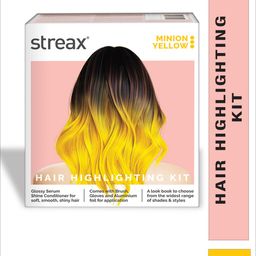 Streax DIY Application Hair Highlighting Kit - Minion Yellow image 3