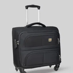 SWISS MILITARY Set Of 2 Textured Soft-Sided Small Trolley Overnighter And Laptop Bagpack image 3