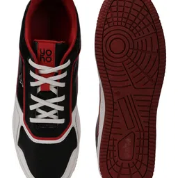 yoho Men Colourblocked Lightweight Memory Foam Basics Sneakers image 3