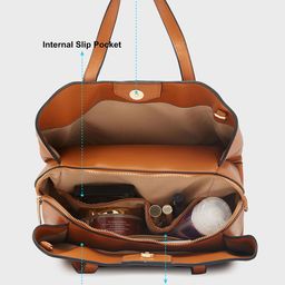 DressBerry X CAPRESE Structured Handheld Bag with Tasselled image 4
