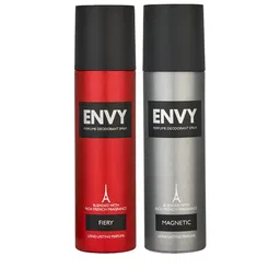 Envy Men Set of 2 Fiery & Magnetic Perfume Deodorant Sprays - 115g Each-18