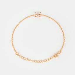 SHAYA Women Gold-Toned Silver Gold-Plated Wraparound Bracelet image 3