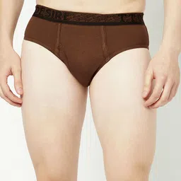 T.T. Men Pack Of 5 Desire Assorted Mid-Rise Pure Cotton Basic Briefs image 4