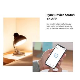 Sonoff RFR2 Smart Home WiFi Mobile Remote Control Siri/Alexa/Google Voice Control On/Off Switch 10A 433MHz Version image 4