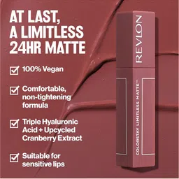 Revlon Color Stay Limitless Matte Liquid Lipstick -5 ml -Top Talent image 4