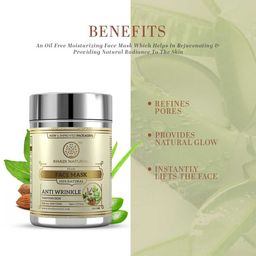Khadi Natural Unisex Anti-Wrinkle Herbal Face Mask 50 g image 5