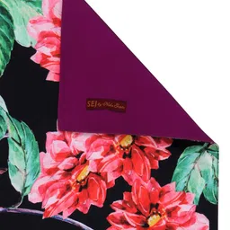 SEJ by Nisha Gupta Set of 4 Multicoloured Printed Table Placemats image 3